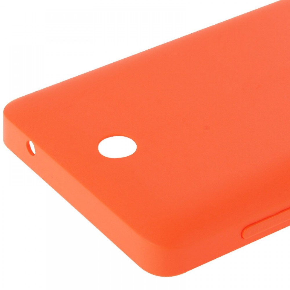 Frosted Battery Back Cover  for Microsoft Lumia 430(Orange) Other Replacement Parts Microsoft Lumia 430